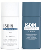 isdin eryfotona ak-nmsc fluido solar spf 100 50 ml  eryfotona night 50 ml