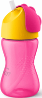 philips avent vaso pajita 12m 300 ml rosa
