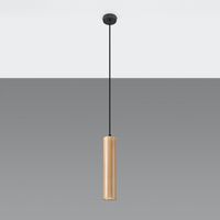 lampara colgante lino