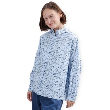 Brava Fabrics Camisa manga larga Peanuts Jump Shirt - Blue para mujer