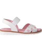 de angelitos sandalia h flor ang626 blanco