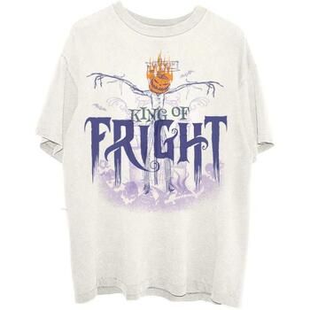 Nightmare Before Christmas Camiseta manga larga King of Fright para hombre
