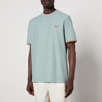 Fred Perry Embroidered Cotton-Piqué Polo Shirt - S