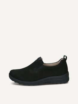 CAPRICE Slipper, black, made of Leather, Size 36