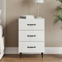 mesita de noche - mueble para dormitorio - madera de ingenieria - madera 43x41x665cm