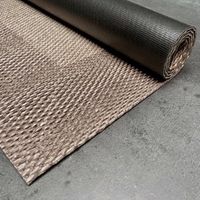 alfombra vinilica deblon alfombra pvc antideslizante para interior y exterior marron claro 120 x 180 cm