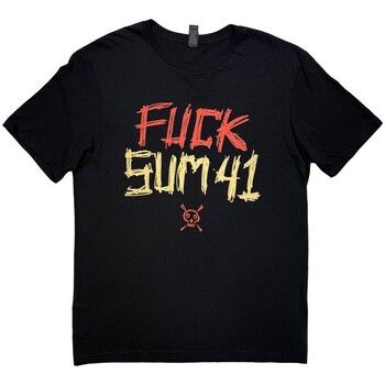 Sum 41 Camiseta Tour '24 Fuck para mujer