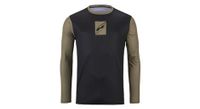 camiseta de manga larga kenny elite adulto caqui solido