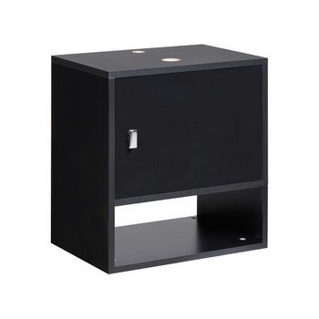 Mueble Para Lavabo De Pared Negro Limeria