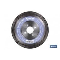 disco diamante porcelanico extrafino h-10mm 230mm