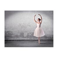 papel pintado 3d - bailarina como del cuadro de degas 350x270 cm