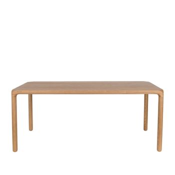 Mesa de madera beige 160x90cm