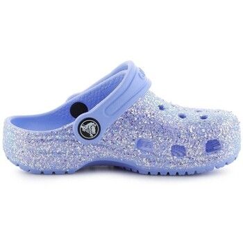 Crocs Zuecos Classic Glitter para niño