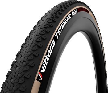 Vittoria Terreno Dry G2.0 Gravel Tyre, Black/Tan Wall
