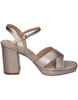 sandalias de tacon para mujer dangela ddn28286 dorado 41