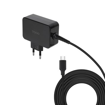 Tooq Cargador portátil GAN USB-C PD 45W Negro