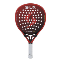 siux - pala de padel electra elite 2026 roja profesional forma redonda - franco stupaczuk