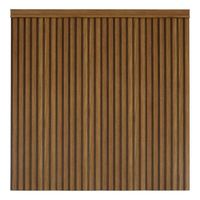 lote de 4 paneles para zocalo beny rectangulares de 24 x 100 cm color marron - atmosphera createur dinterieur