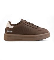 twinset para mujer 252tgt01e zapatillas casual marron 38 1 a 3cm cordones