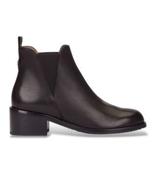 Wonders para mujer. D-2102_5511_5792 Botines de Piel Crep 02 Negro (39), 3 a 5cm, Ninguno, Casual