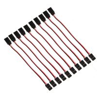 10 piezas de cable de extension de servo de 15 cm con 60 hilos para futaba jr