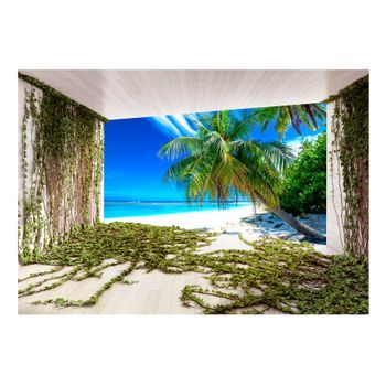 Papel Pintado 3d - Beach And Ivy (400x280 Cm)
