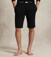 polo ralph lauren para hombre 714p01950001 pantalon corto ajustado de rizo frances negro s homewear viscosa
