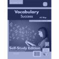 vocabulary success - level a2 o key -self-study edition