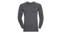 camiseta de manga larga odlo  strong performance warm eco   strong gris negra