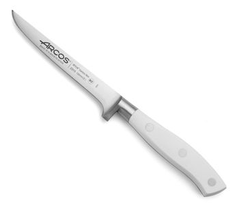 Cuchillo deshuesador acero inoxidable forjado nitrum 130 mm blanco
