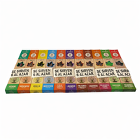 incienso natural ambica  organico y ecologico  varillas aromaticas hechas a mano en la india pack de 6 cajitas