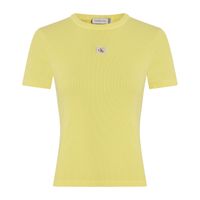 calvin klein jeans camiseta con logo verde j20j225244-lin