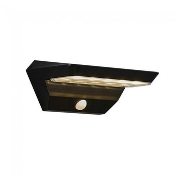 Aplique exterior led solar con sensor agena (5w)