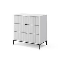 comoda  eliza 80 x 812 cm con 3 cajones vicco