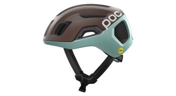 Casco de carretera poc ventral air mips marron azul