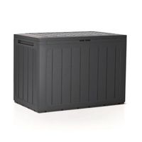 caja de almacenaje 190l baul cofre de jardin