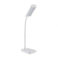 flexo oliver 5w 6000k blanco 375lm 43x10x25 cm regulable 3 intensidades flexible orientable y tactil
