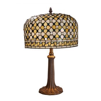 Sobremesa Tiffany Base Árbol Serie Queen D-30cm