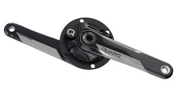 Platos y bielas quarq dfour sram dub con sensor de potencia para shimano dura ace   ultegra 2x11s  sin caja  negro