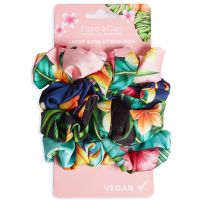 flora  curl large satin scrunchies