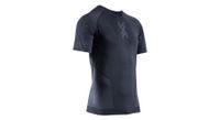 maillot de manga corta x bionic xceed run negro gris hombre