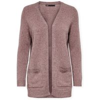 only chaqueta de punto noos lesly cardigan - rose brown para mujer