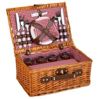 cesta de picnic marron 40x28x20
