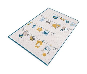 Alfombra de poliester estampada 80 x 150cm