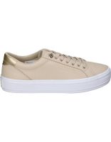 zapatillas para mujer plataforma tommy hilfiger 7778aes en beige 39