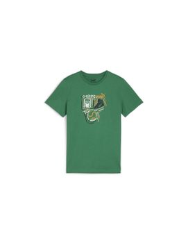 Camiseta Puma Graphics Year Verde Infantil