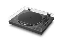 sony ps-lx3bt tocadiscos de traccion por correa negro automatico