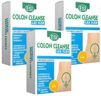 esi colon cleanse lax flor 3x30 capsulas