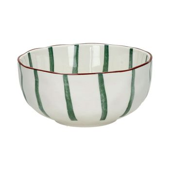 Cuenco de porcelana verde d15.2