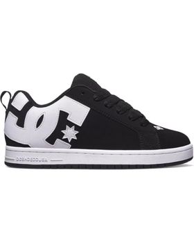 de DC SHOES ZAPATILLAS DC SHOES COURT GRAFFIK NEGRO BLANCO 001 BLACK 001